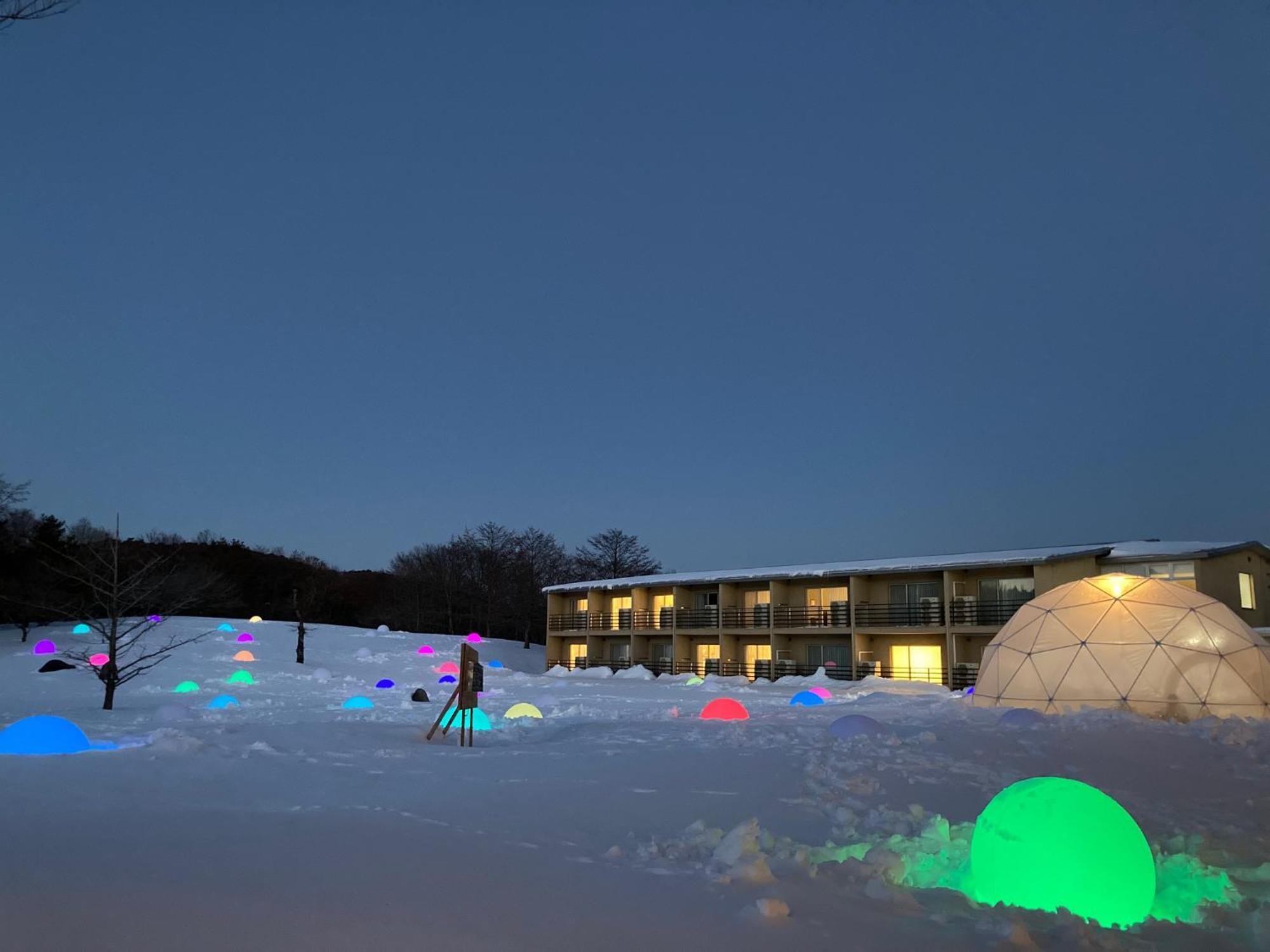 Mineyama Kogen Hotel Relaxia Kamikawa  Экстерьер фото